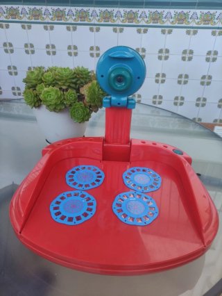 Proyector Dibujos Spiderman Rojo
