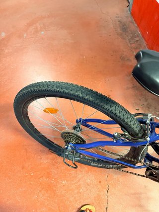 Bicicleta Rockrider ST 500 azul