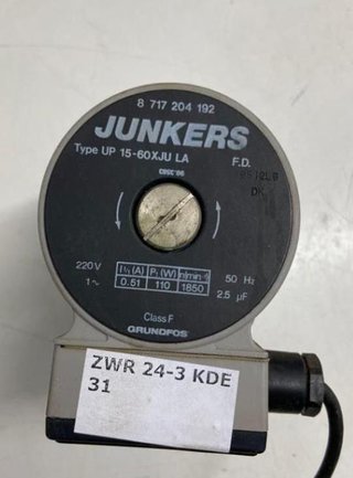 REPUESTOS DE CALDERA JUNKERS CERASTAR ZWR 24-3 KDE