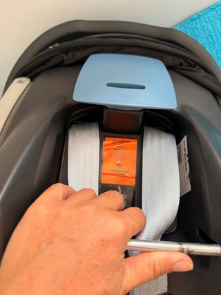 Silla coche Cybex Aton 5 Isofix (1 año poco uso)