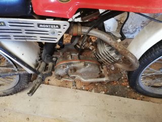 Montesa Scorpion 50r Enduro/Trials Roja y Blanca
