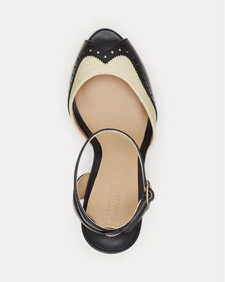 Sandali Polo Ralph Lauren Beige/Nero