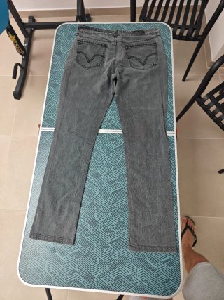 Levi's 471 jeans grises Slim Fit