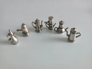 Set 6 Mini Moka Lavazza in miniatura