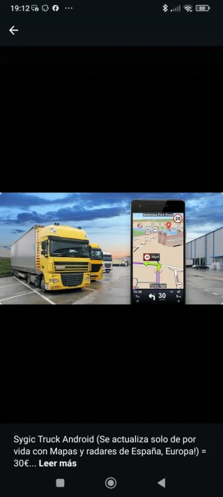 Sygic Truck GPS Camión/Autocaravana
