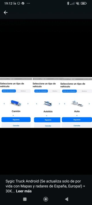 Sygic Truck GPS Camión/Autocaravana