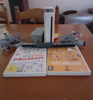 Lote Nintendo Wii: Consola + Juegos