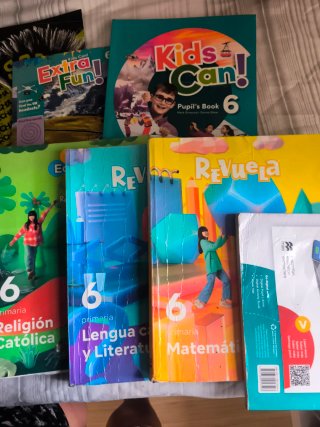 Lote libros 6 ° primaria la Sagrada Familia