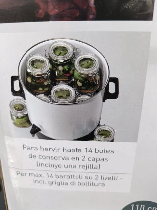 Olla / hervidor eléctrico para embotar Conservas