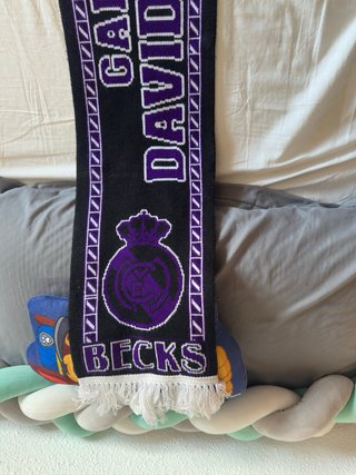 Bufanda vintage David Beckham Galáctico