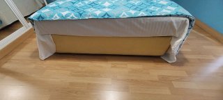 Cama 1.50 Completa: Somier, Colchón