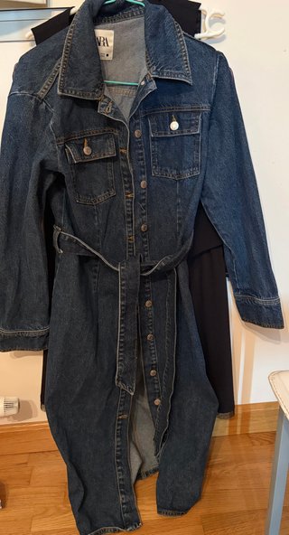 Vestido vaquero Zara Talla M