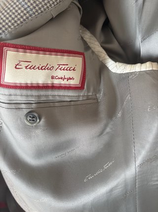 Americana Lana Emidio Tucci Talla 52
