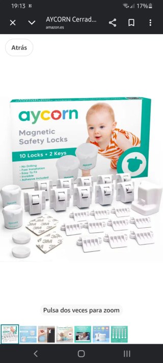 Cerraduras magnéticas seguridad infantil