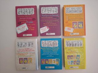 Lote 6 libros El diario de Nikki. Russell