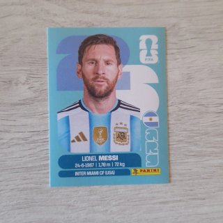 Cromo Lionel Messi - Mundial Panini Sticker