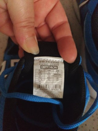 Zapatillas deportivas Artengo negras y azules