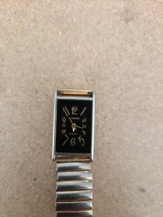 Reloj Carrier Cuarzo Plata y Negro