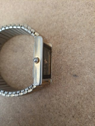 Reloj Carrier Cuarzo Plata y Negro