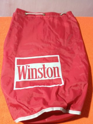 Lote 3 bolso Petate Winston Publicidad Vintage 90