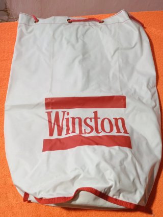 Lote 3 bolso Petate Winston Publicidad Vintage 90
