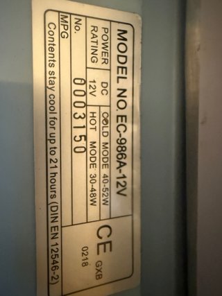 Nevera Portátil Coche 12V