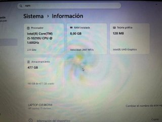 Portátil HP 15 Plata