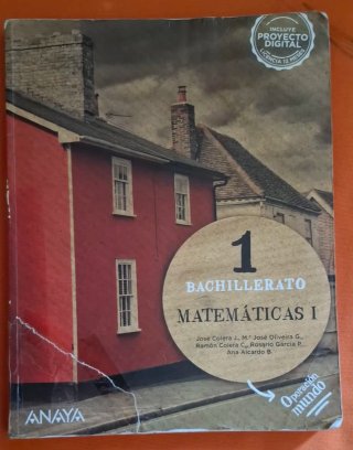 Matemáticas I 1 Bachillerato