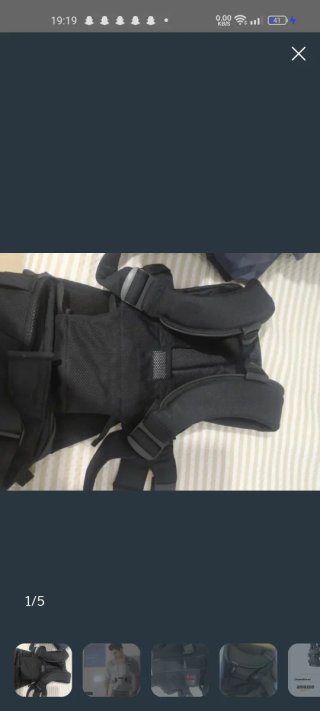 Portabebés ergonómico