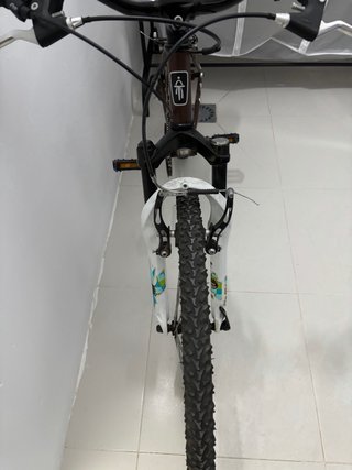 Bicicleta B'Twin Junior 6V Marrón