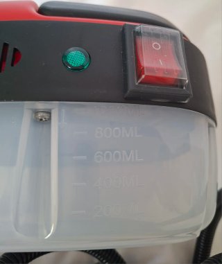 limpiador a vapor portátil de 2500W