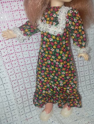 Nancy vestido maxi años 70