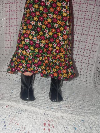 Nancy vestido maxi años 70