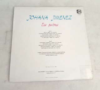 Vinilo LP Johana Jiménez - Esa Paloma
