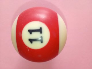 Bola de billar número 11