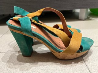 Sandalias Geox Verano Mujer Tacon