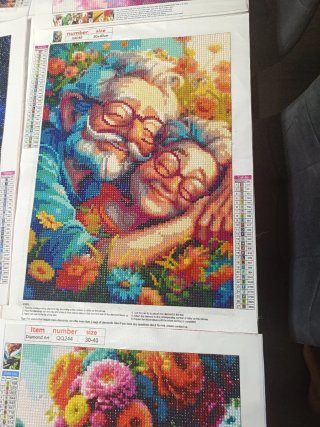 Pintura de Diamantes Varios Diseños HECHO