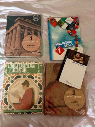 Libros 1 Bachiller