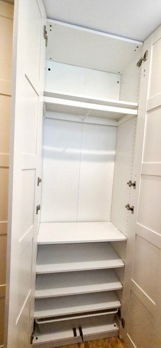 Armario Zapatero IKEA PAX 150x37x236 cm Blanco