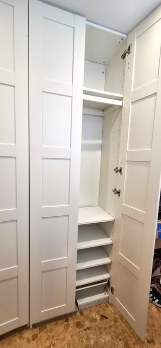 Armario Zapatero IKEA PAX 150x37x236 cm Blanco