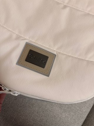 Saco cubrepiés Cybex Platinum Blanco impermeable