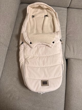 Saco cubrepiés Cybex Platinum Blanco impermeable