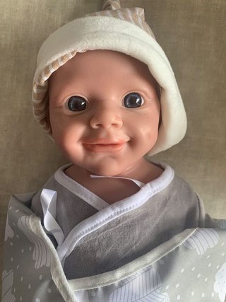 Muñeco Silicona Bebé 43cm Nuevo