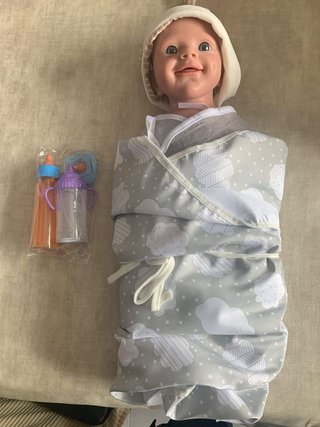 Muñeco Silicona Bebé 43cm Nuevo