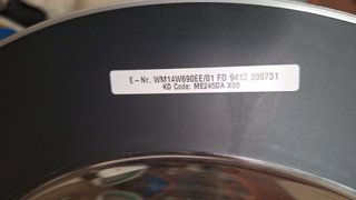 Lavadora Siemens 9kg 1400rpm A+++