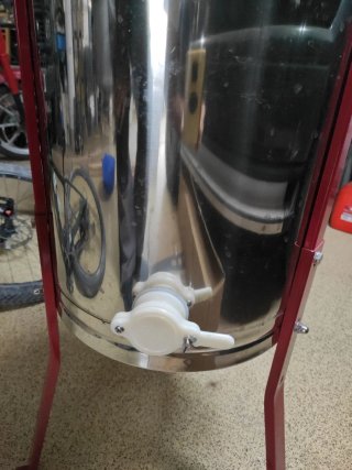 Extractor de miel de 3 cuadros nuevo.