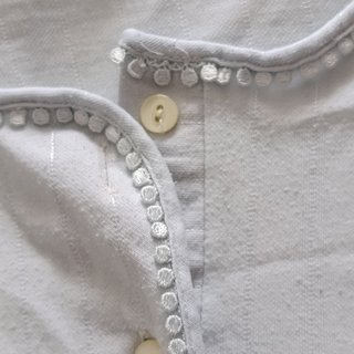 Camisón Midi Azul Algodón L Nightgown