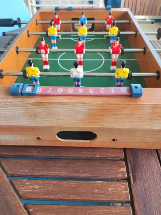 Futbolín de mesa