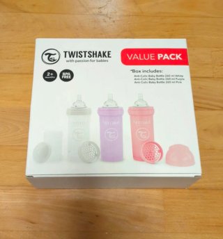 Pack 3 Biberones Twistshake 260ml