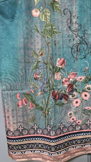 Blusa sin mangas con estampado floral